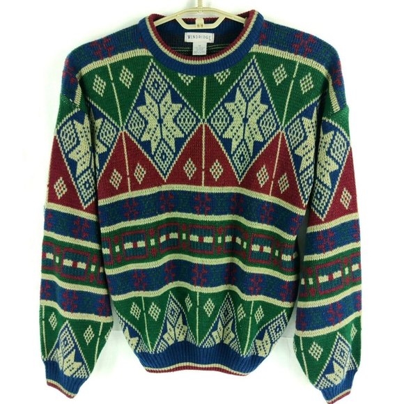 Geometric Fairisle Sweater